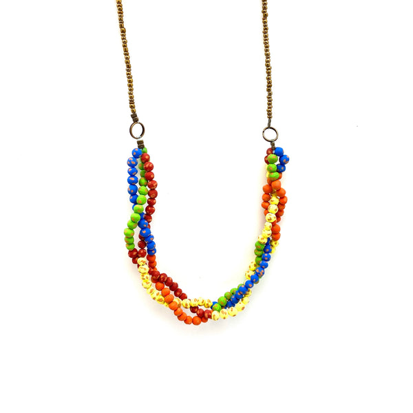 Teah Necklace- Multitone
