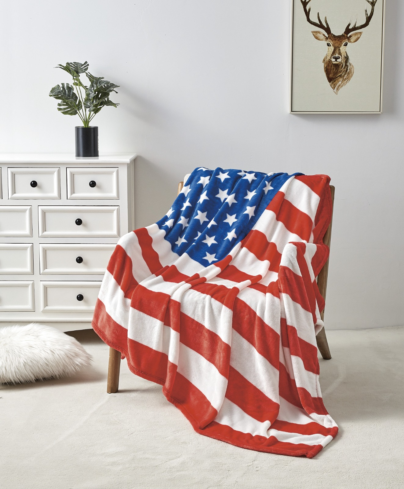 American USA Flag Oversized 50x70