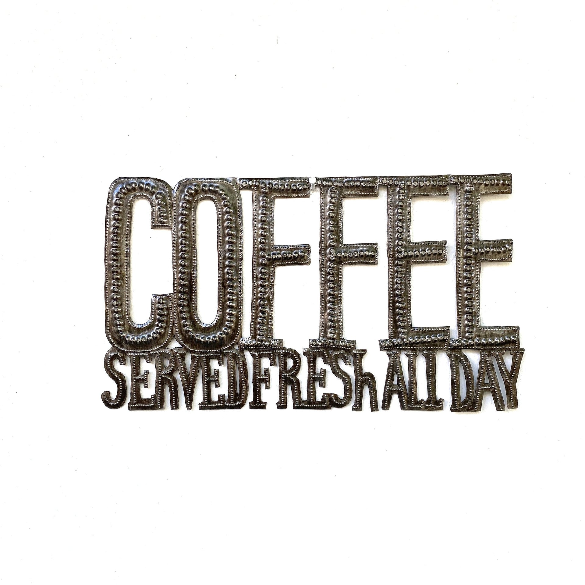 Coffee Served Fresh