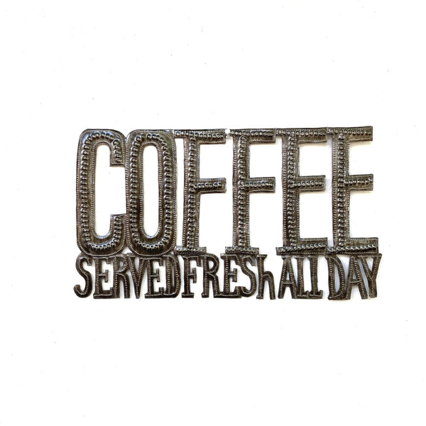 Coffee Served Fresh