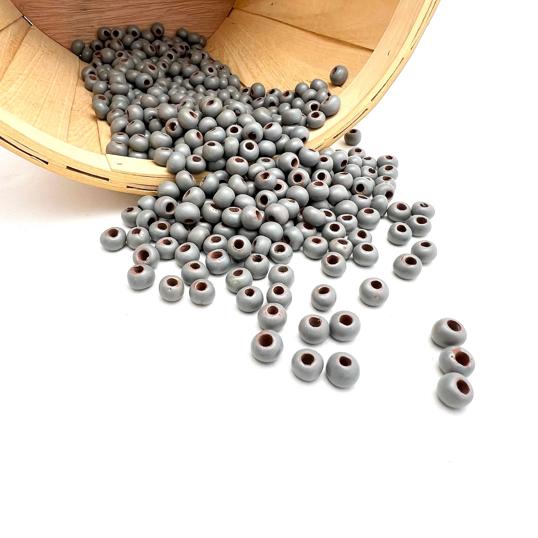 Bulk Beads - Smokey Gray
