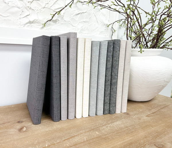 Skinny Fabric Covered Books