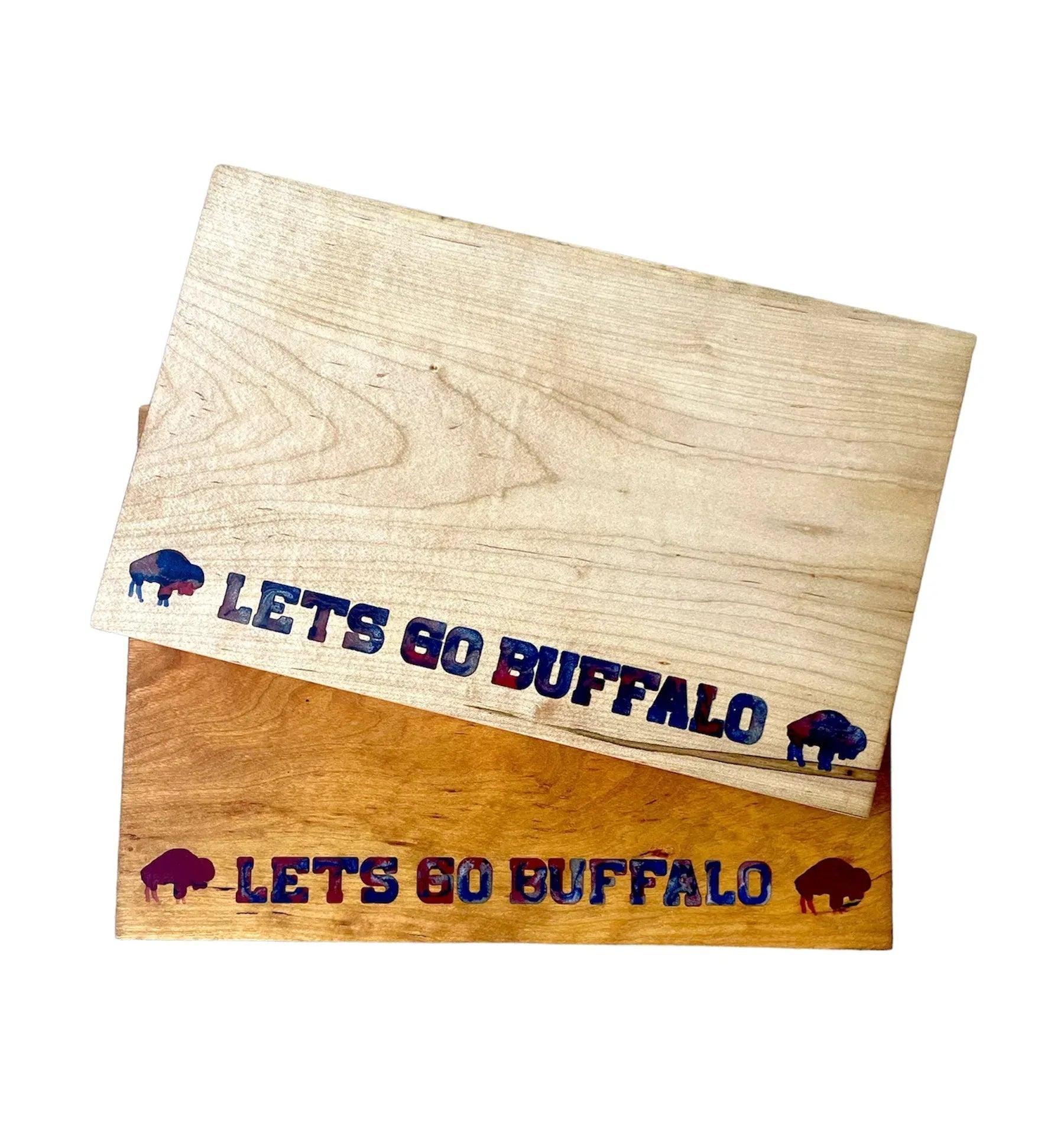 Lets Go Buffalo Cutting Board - Gifts for You 'n Me