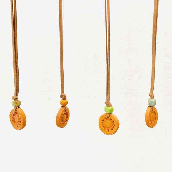 Aromatherapy Medallion Necklace