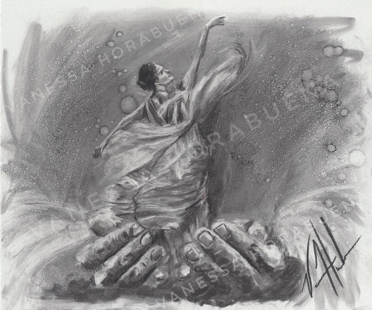 DESIGN DISCONTINUED - Endless Dance in the Father’s Hands (Sketch)