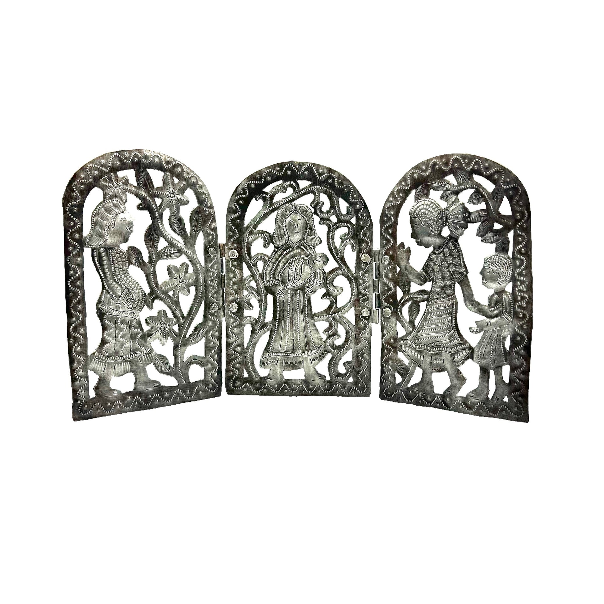 Trifold Jesus And Mary