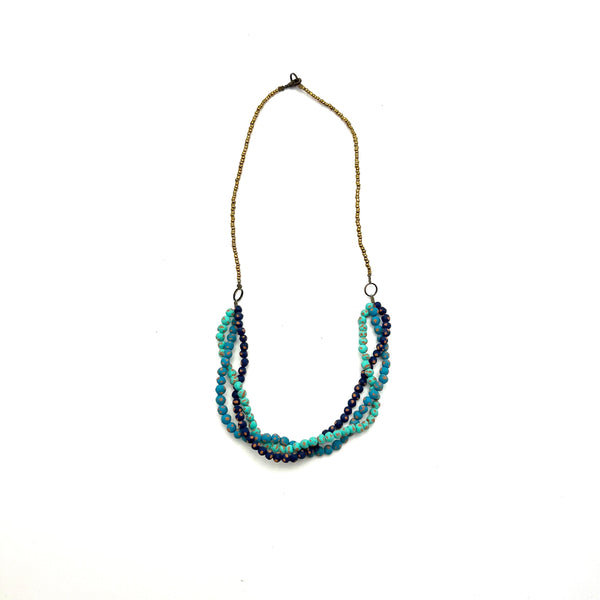 Teah Necklace- Multitone