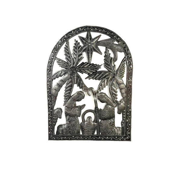 Twin Palms Arched Nativity