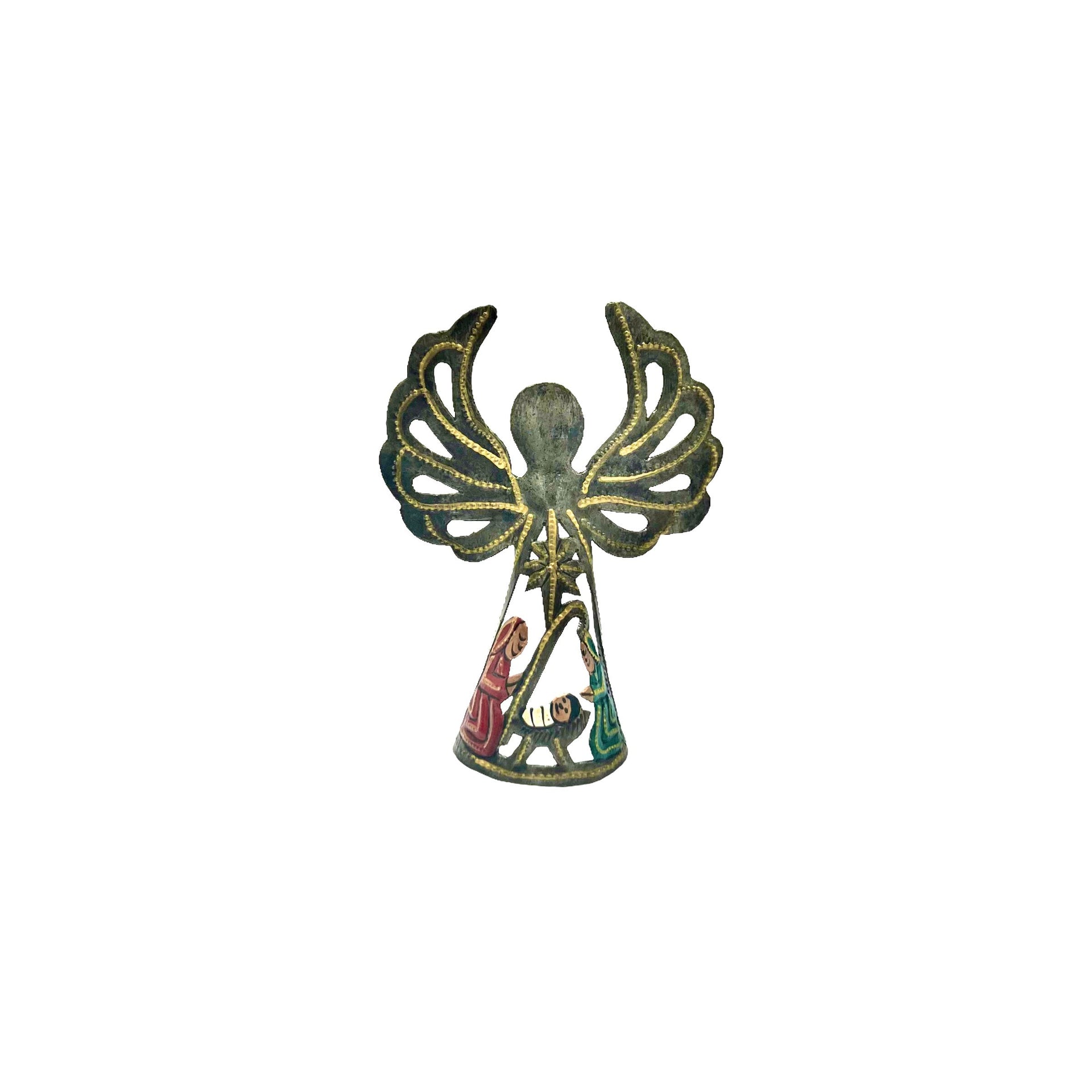 Mini Angel Nativity - Painted