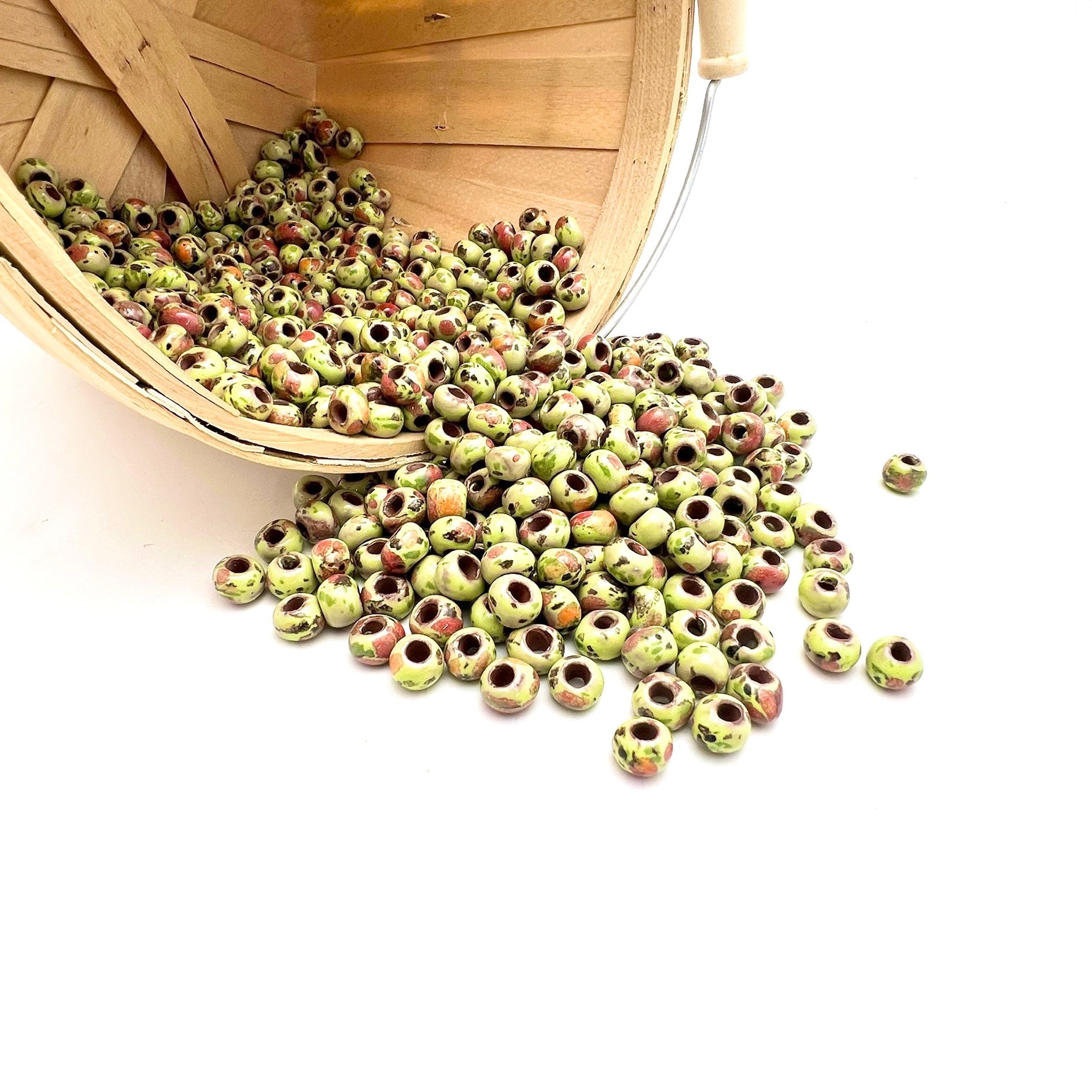 Bulk Beads - Green Garden