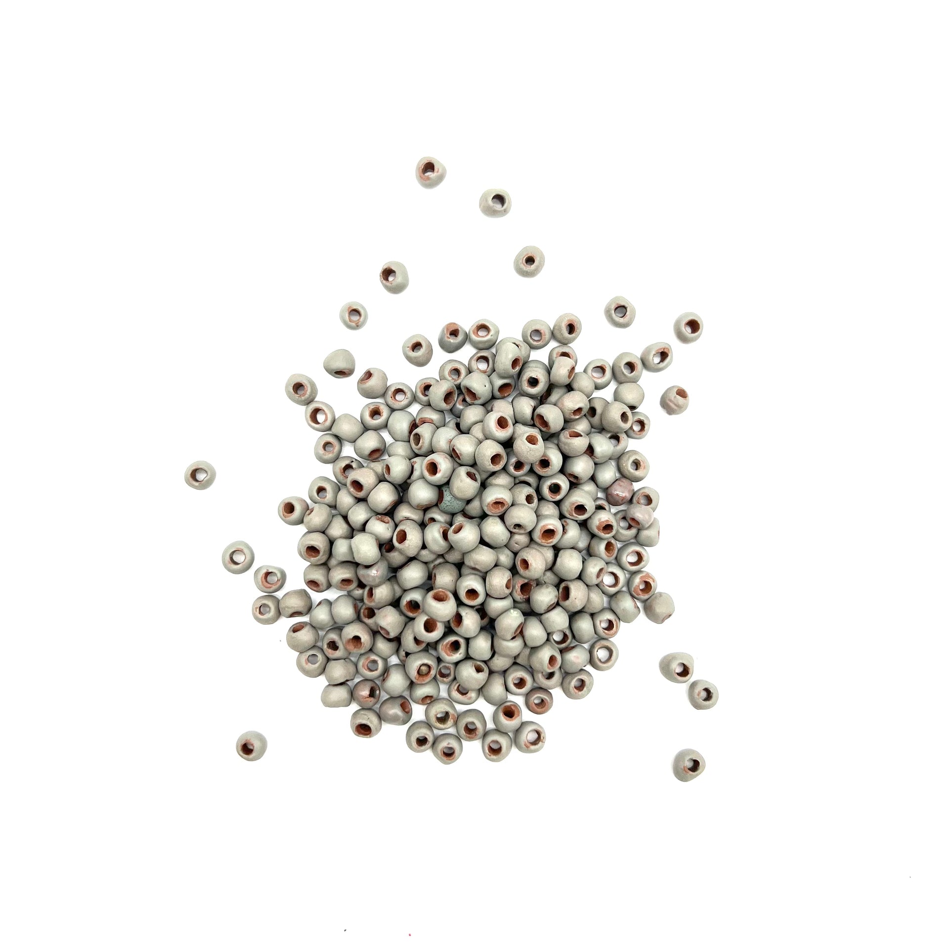 Bulk Beads - Matte Gray