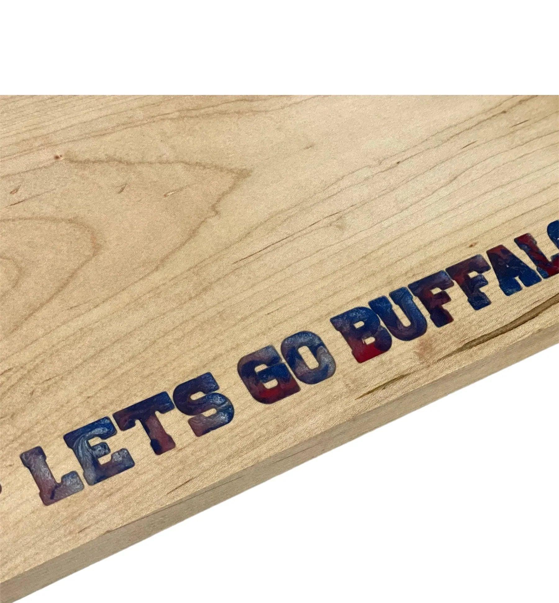 Lets Go Buffalo Cutting Board - Gifts for You 'n Me
