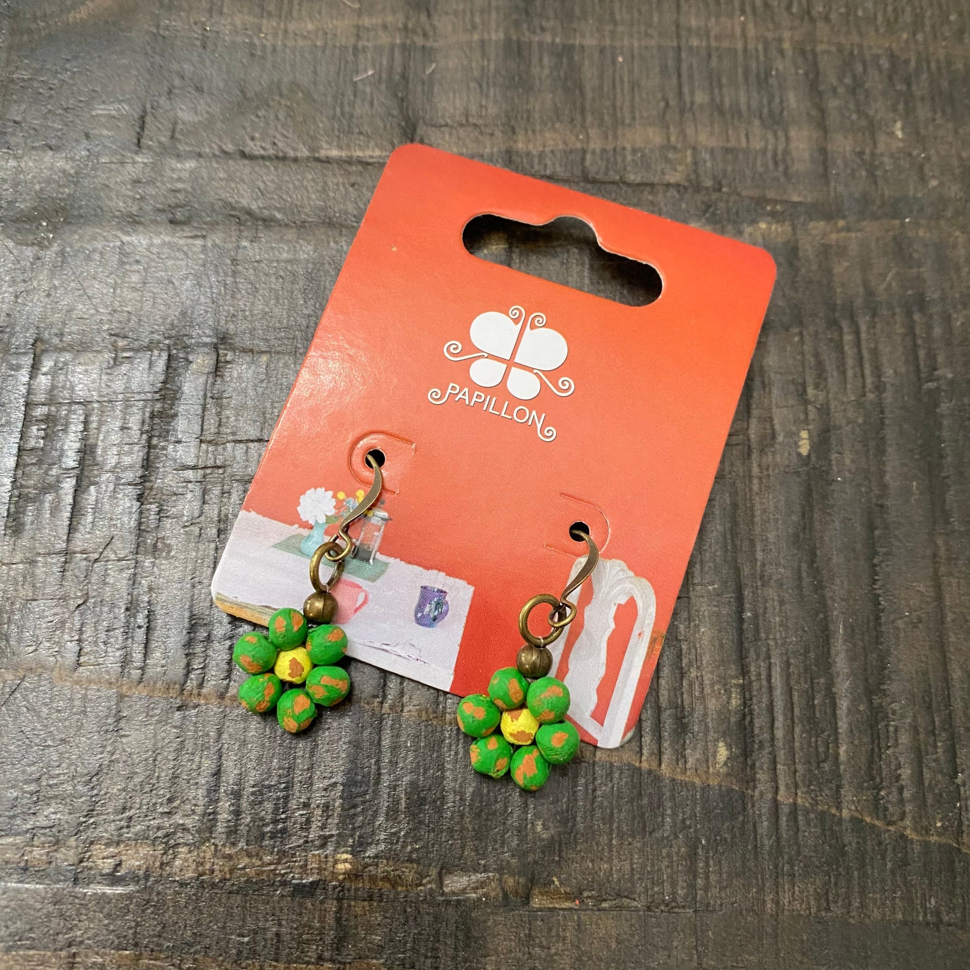 Ceramic Daisy Earring