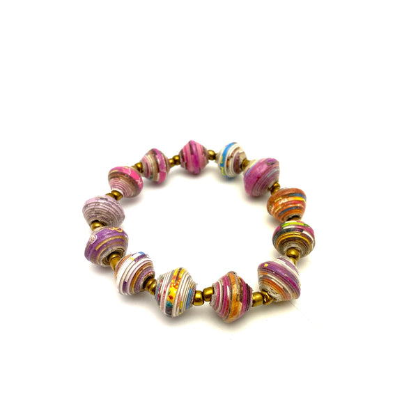 Cereal Box Bead Bracelets