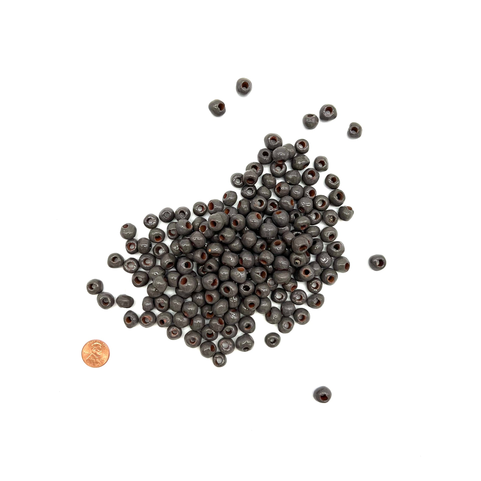 Bulk Beads - Ash Gray