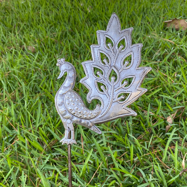 Steel Drum Garden Stake