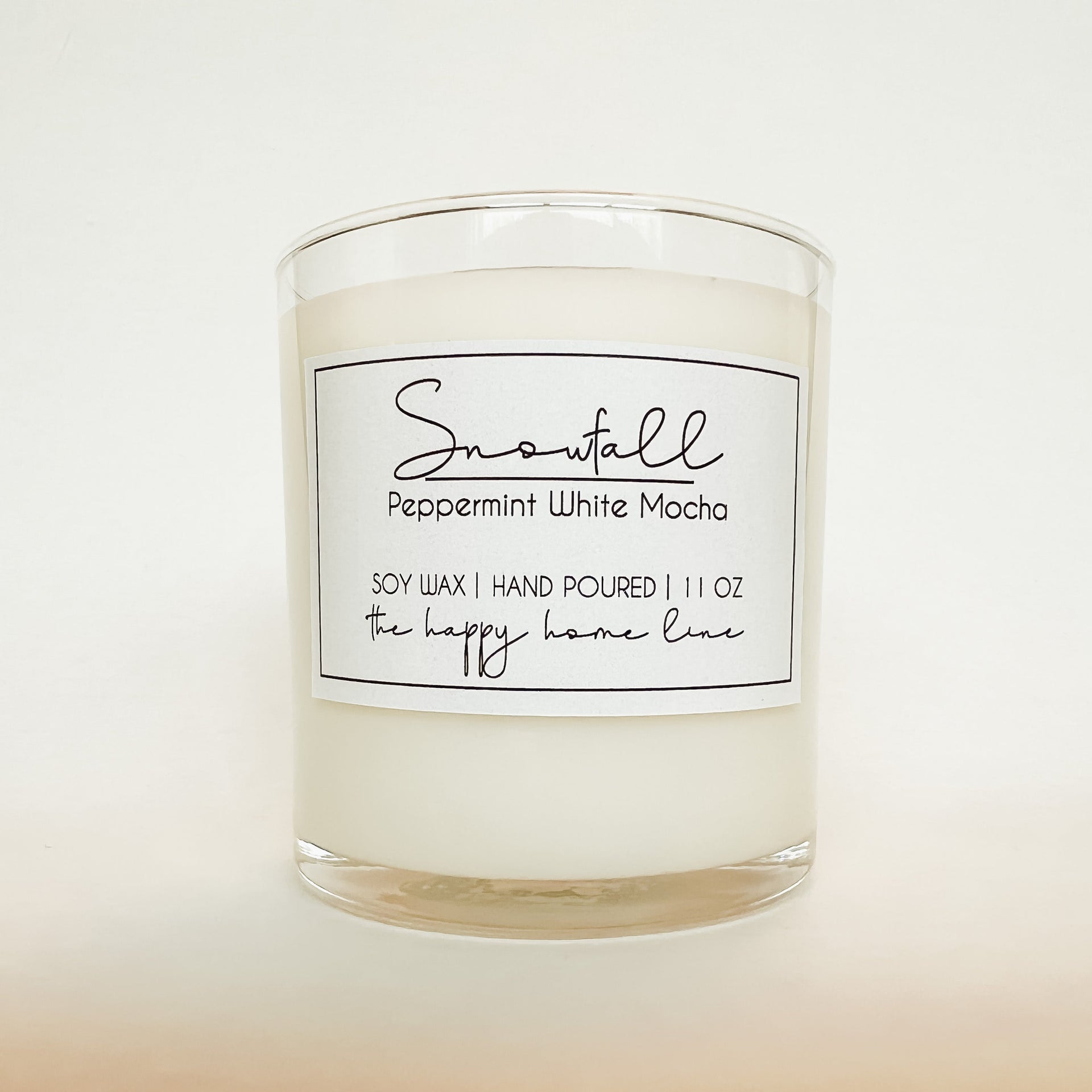 Snowfall Wood Wick Candle