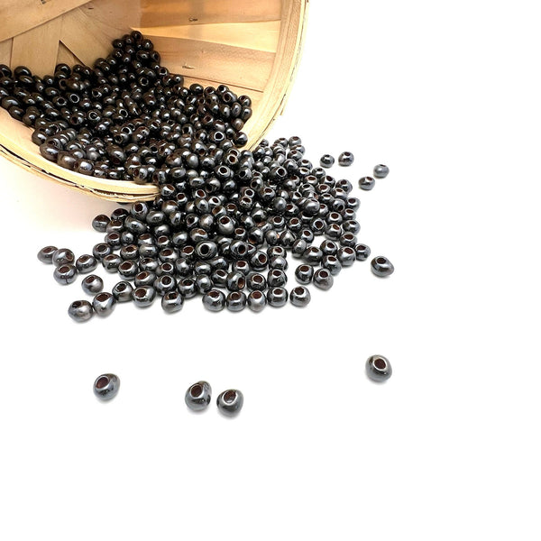 Bulk Beads - Gun Metal Black