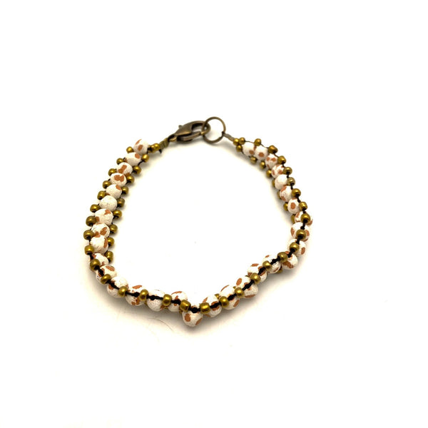 Zipper Ceramic Bracelet