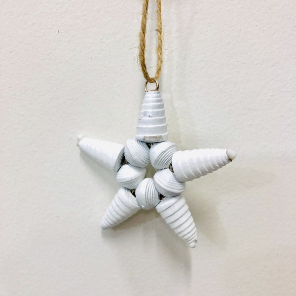 Cereal Box Star Ornament