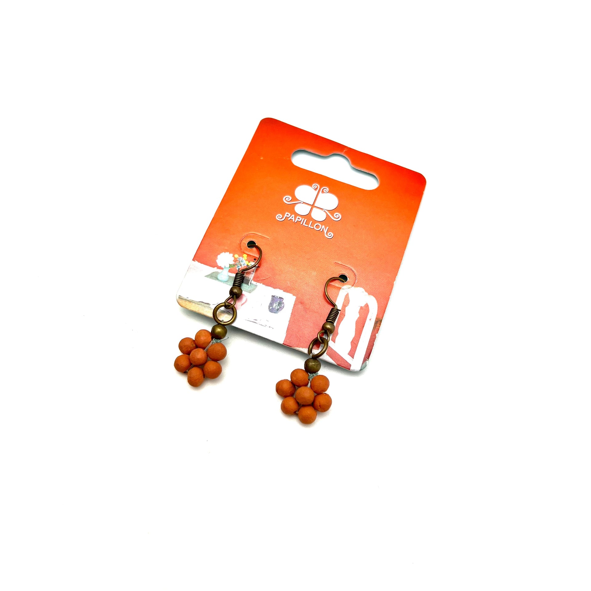 Ceramic Daisy Earring