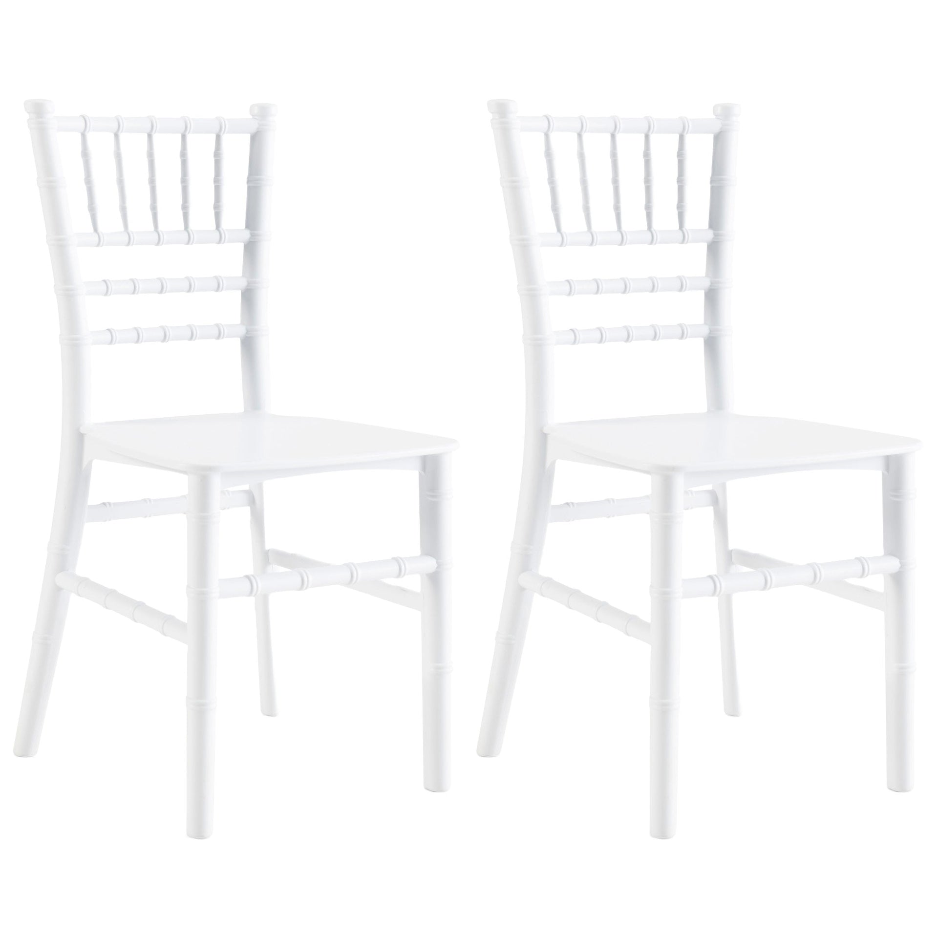 JOON 2 Pack Kids Tiffany Chiavari Chairs, 25x13x14.5 Inches