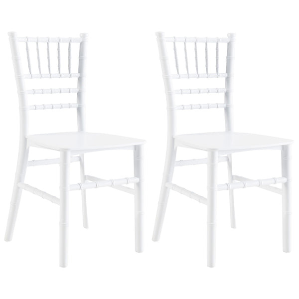 JOON 2 Pack Kids Tiffany Chiavari Chairs, 25x13x14.5 Inches