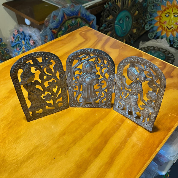 Trifold Jesus And Mary