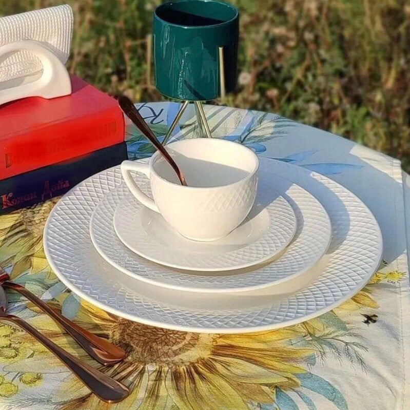 White Round Plate / Platter 12