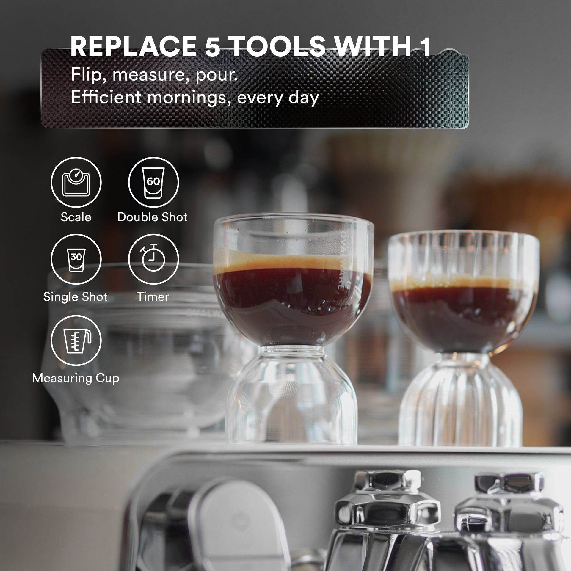 Espresso Shot Glass (Set of 2) Ovalware