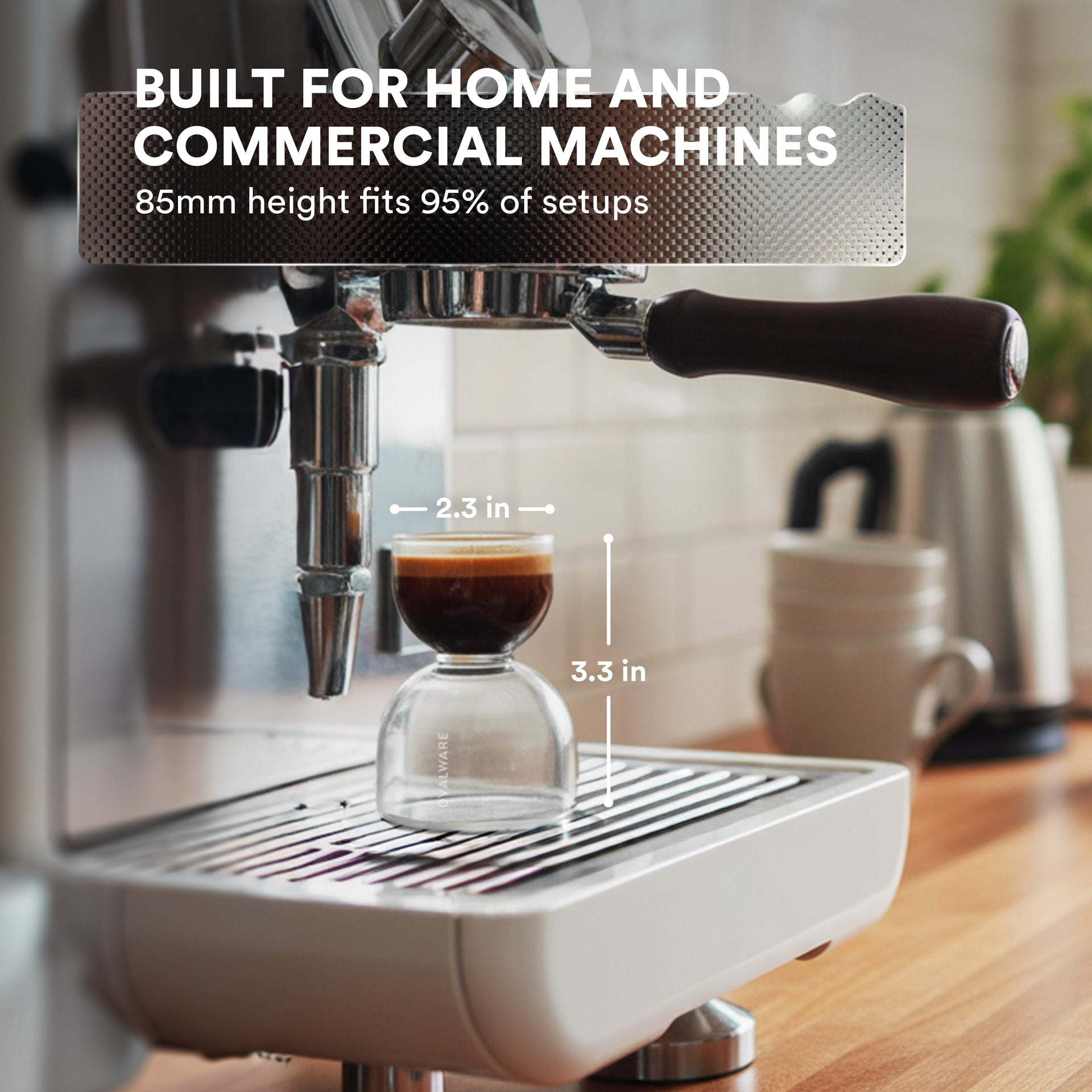 Espresso Shot Glass (Set of 2) Ovalware