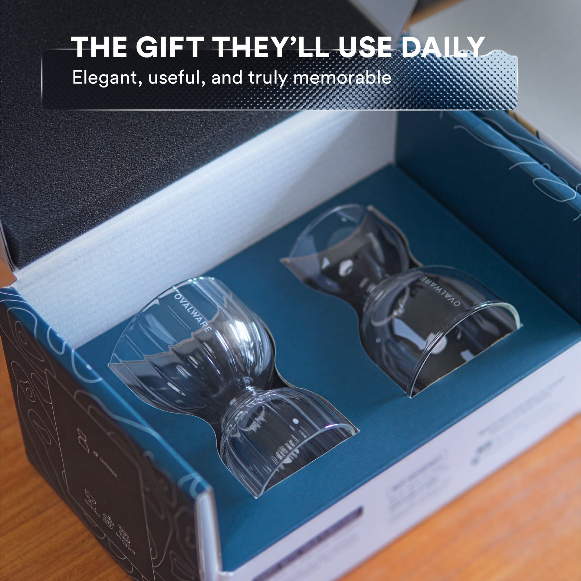 Espresso Shot Glass (Set of 2) Ovalware