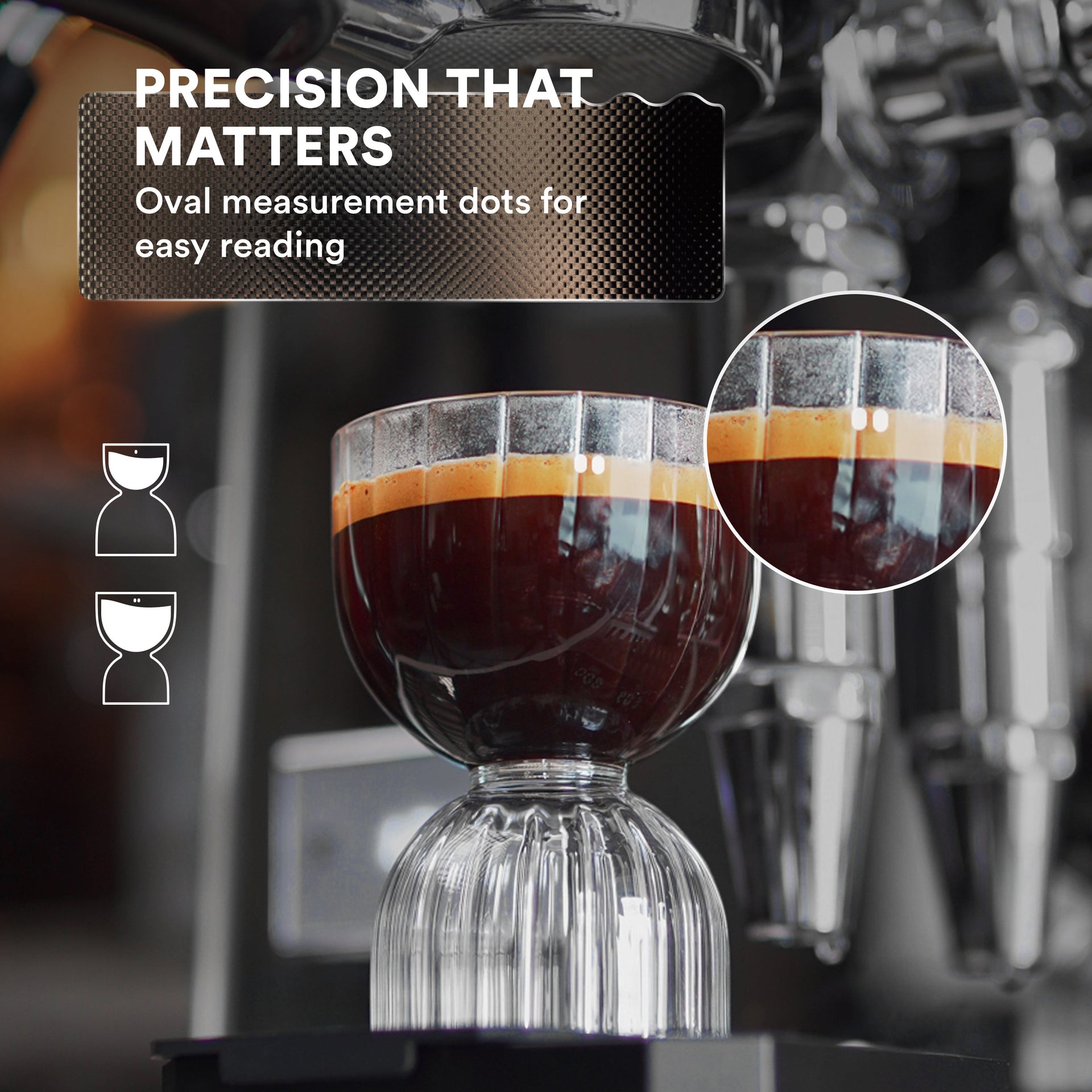 Espresso Shot Glass (Set of 2) Ovalware