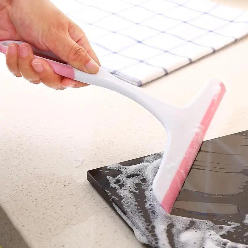Incredible Window Glass Brush Wiper Airbrush Cleaner Washing Scraper for Home Bathroom Car Window Cleaning Tool Kitchen Accessories