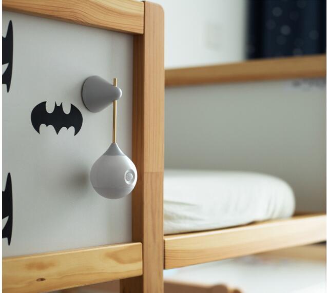 Grey Spiral Night Light