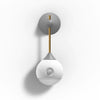 Grey Spiral Night Light - Morandi Grey
