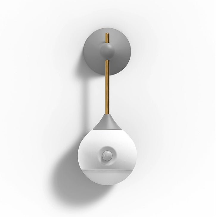 Grey Spiral Night Light