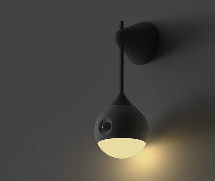 Grey Spiral Night Light