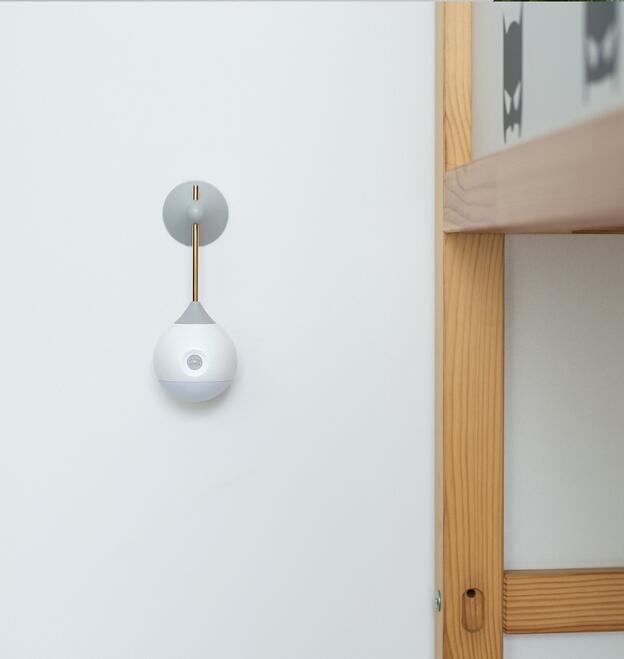 Grey Spiral Night Light