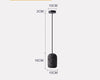 Cement Nordic Pendant Light - Black / 220V / 5W white light