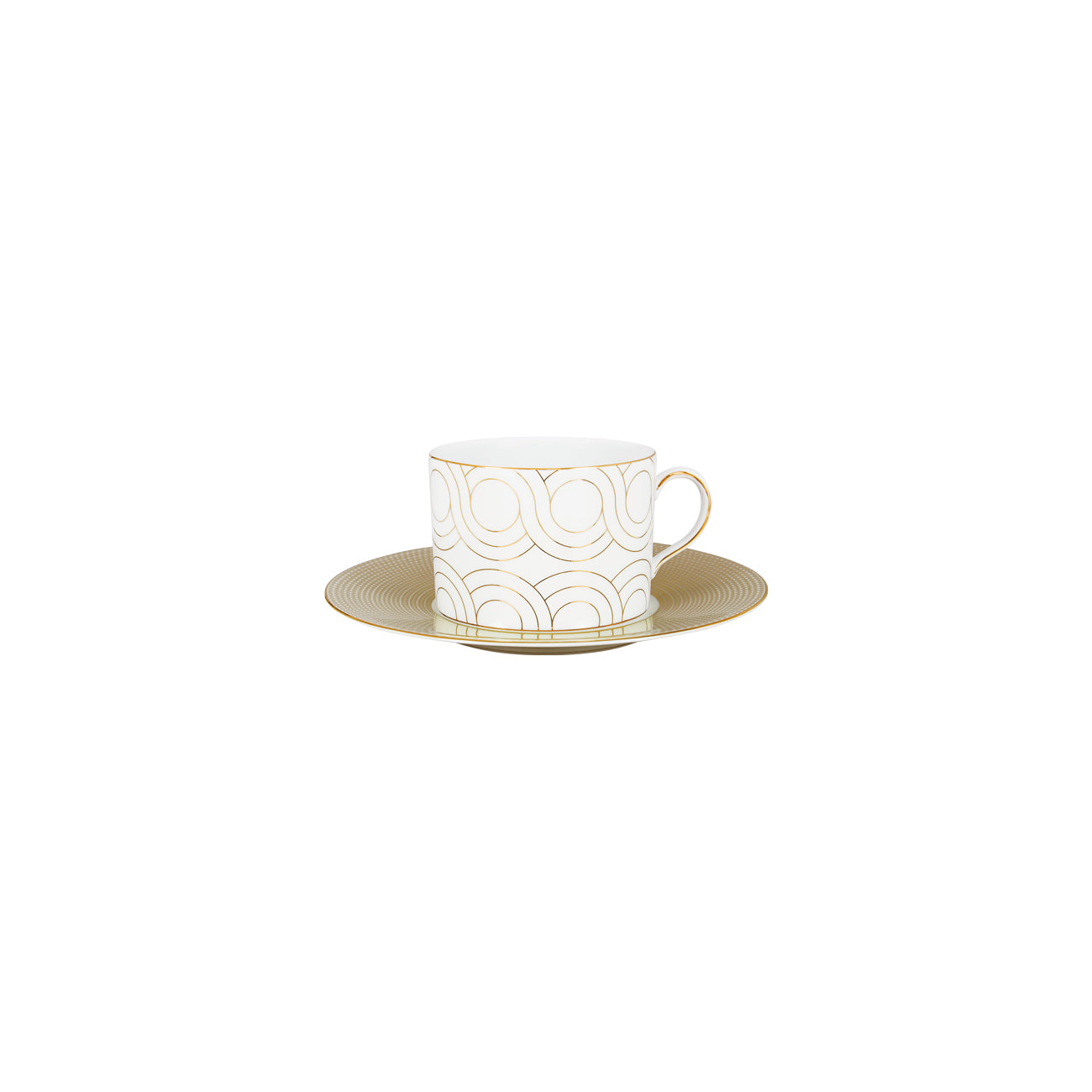 Infinity Tea Cup + Saucer (Set of 4)