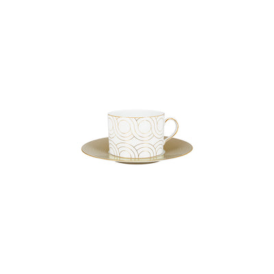 Infinity Tea Cup + Saucer (Set of 4)