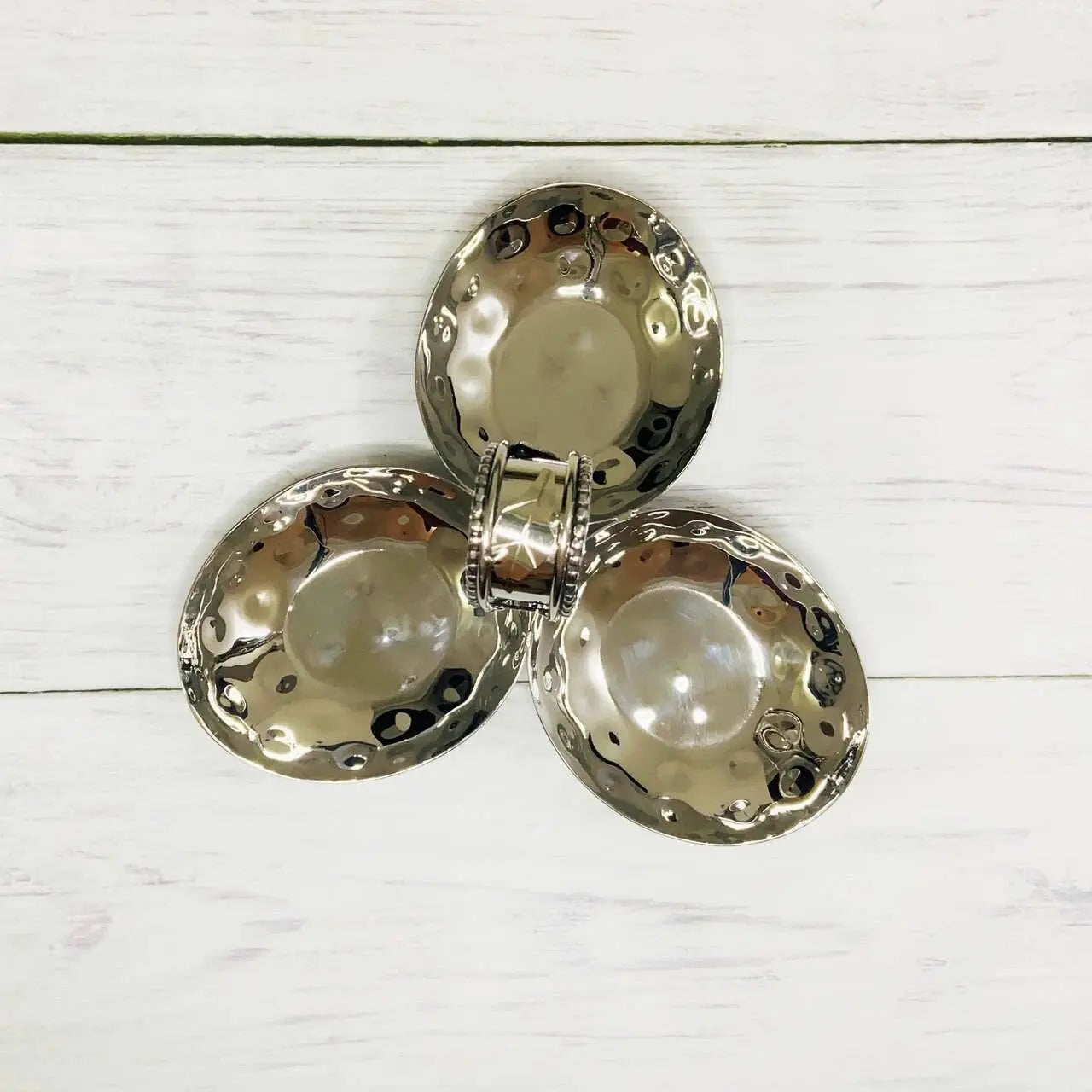 Hammered Willow Nut Bowl