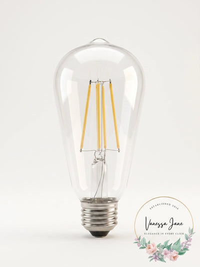 Progress Lighting Single 7 Watt Dimmable ST19 Medium (E26) LED Bulb