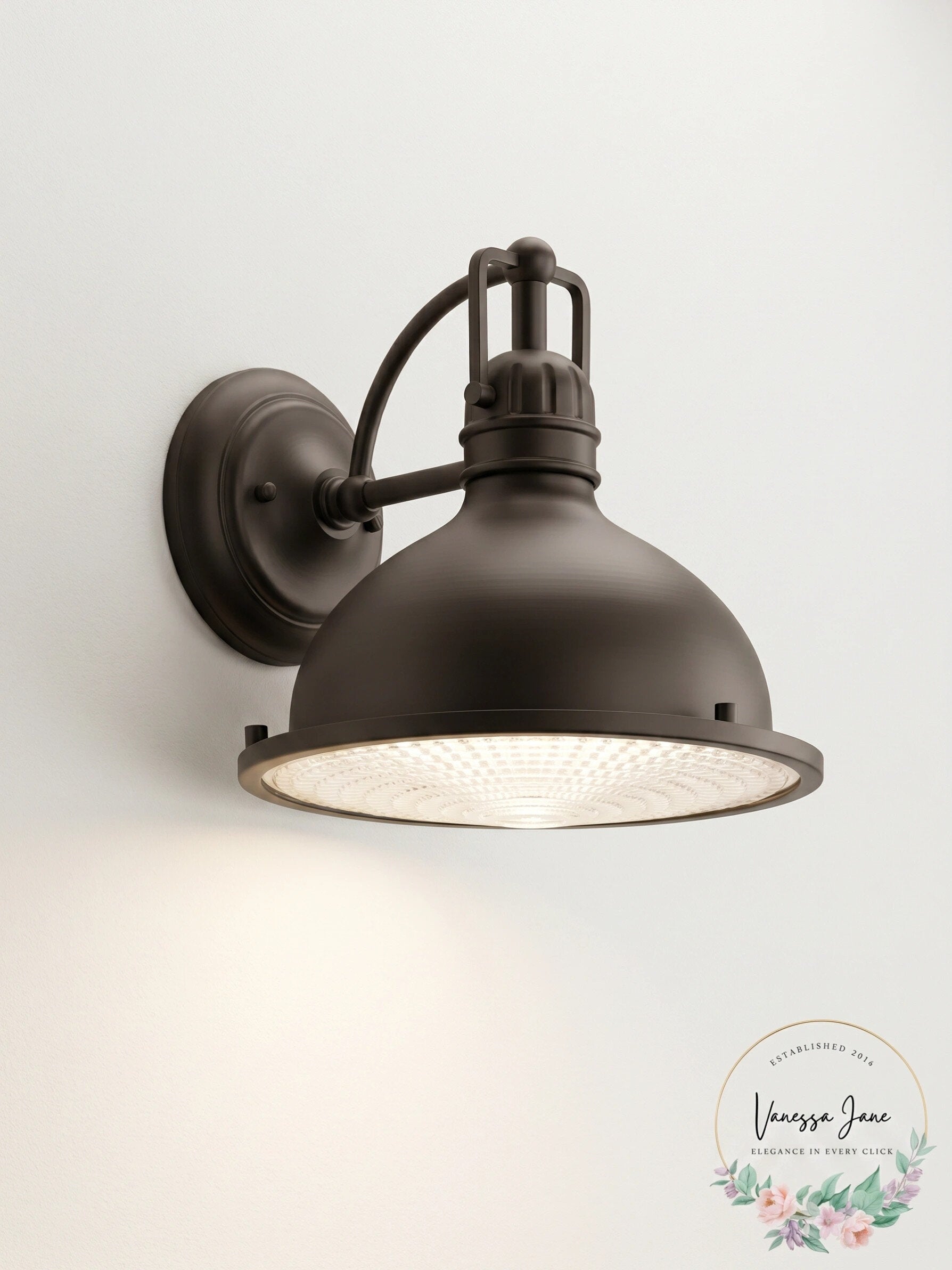 Kichler Lighting 49067OZLED Hatteras Bay 10.25IN 10W 3000K Energy Efficient LED