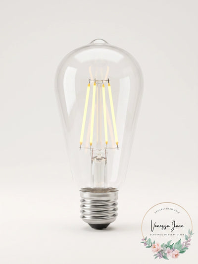 Progress Lighting Single 7 Watt Dimmable ST19 Medium (E26) LED Bulb