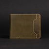 The Keystone Wallet - Olive Green Full-Grain Leather Wallet
