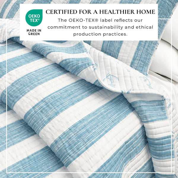 3-Piece Coastal Quilt - Casco Bay Collection