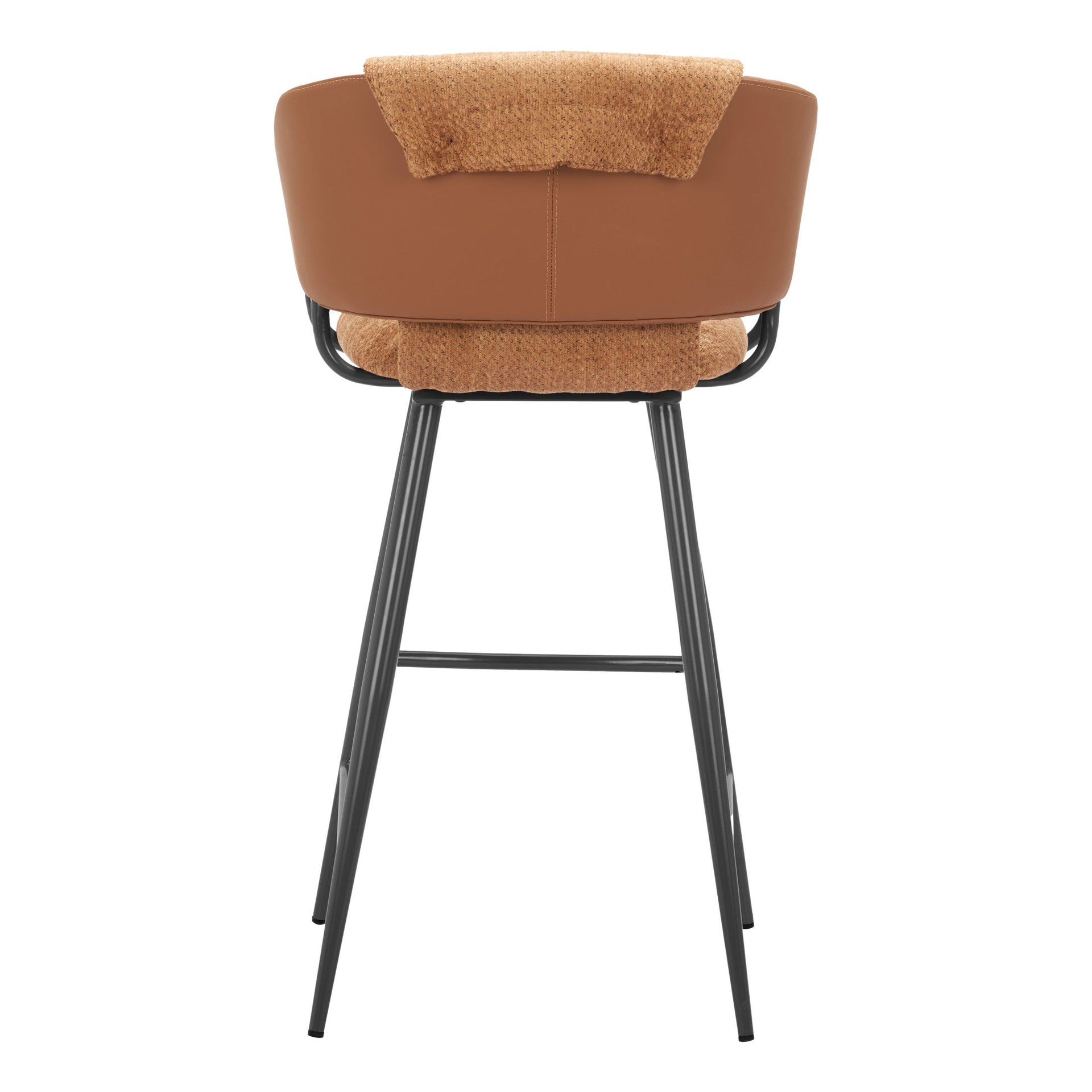Juno Barstool (Set of 2) Brown ZUO Store