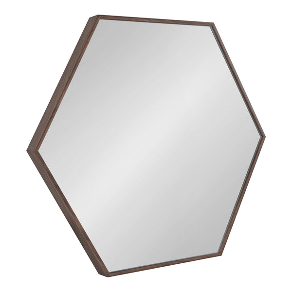 Rhodes Framed Hexagon Wall Mirror